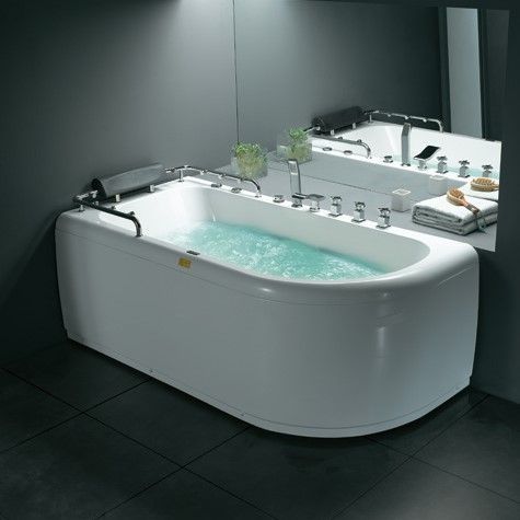 Акриловая ванна SSWW W0827 170х85 L с гидромассажем