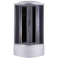 Душевая кабина Niagara NG-6508 90х90 профиль Хром задняя стенка Черная Душевая кабина Niagara NG-6508 90х90 профиль Хром задняя стенка Черная
