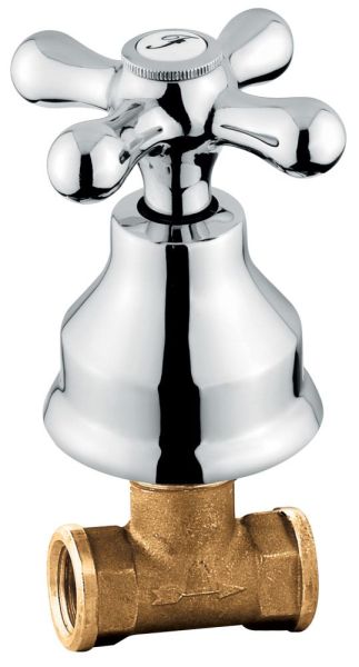 Emmevi Deco Classic, встраиваемый в стену смеситель для душа (состоит из 1-го вентиля), цвет хром