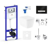 Комплект 10 в 1 Lavinia Boho Aveo Rimless 75110728, премиум со стеклянной клавишей