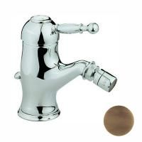 CISAL Arcana Royal Смеситель однорычажный для биде на 1 отверстие с донным клапаном, цвет бронза