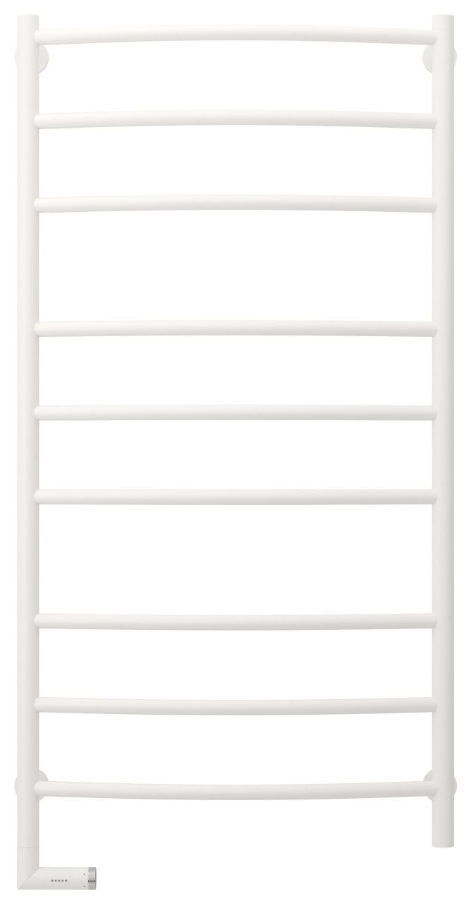 Полотенцесушитель электрический "ГАЛАНТ 2.0" 1200х600 / МЭМ левый (Матовый Белый)