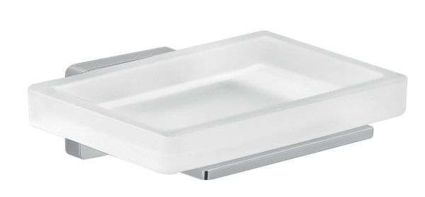 Gedy Atena, настенная стеклянная мыльница, цвет хром