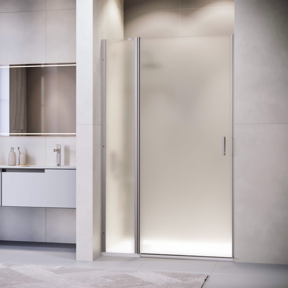 Душевая дверь RGW LE-004Gr (Матовое-Сатинат, 1200)