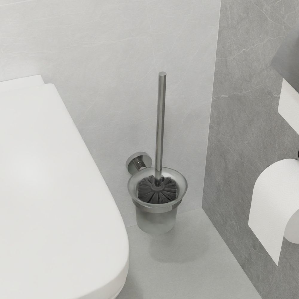 Ершик FIXSEN COMFORT CHROME FX-85013, хром, артикул FX-85013