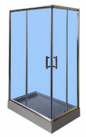 Уголок ZQ121G-L душевой PARLY с поддоном
