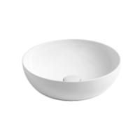 AZZURRA ELEGANCE CIRCLE  раковина чаша 40х40х10см без отв. под смеситель , цвет белый AZZURRA ELEGANCE CIRCLE  раковина чаша 40х40х10см без отв. под смеситель , цвет белый