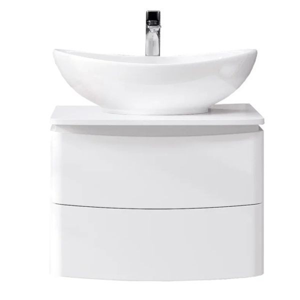 Тумба под раковину подвесная Velvex Luna tp.LUN.60.2Y, 60 см