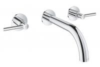Смеситель GROHE Atrio New двухвентильный для раковины на 3 отверстия, настенный монтаж, хром (20169003) Смеситель GROHE Atrio New двухвентильный для раковины на 3 отверстия, настенный монтаж, хром (20169003)