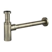 Сифон для умывальника декоративный A186BR (бронза)