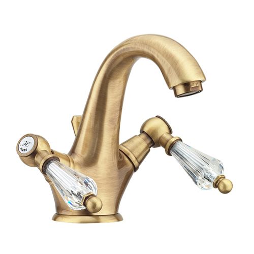 Смеситель для раковины Fiore GIOIELLI (SWAROVSKI®) 08ZZ0623, бронза