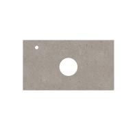 Спец. изделие декоративное для накладных раковин MAGICA Риккарди 90 см, серый матовый