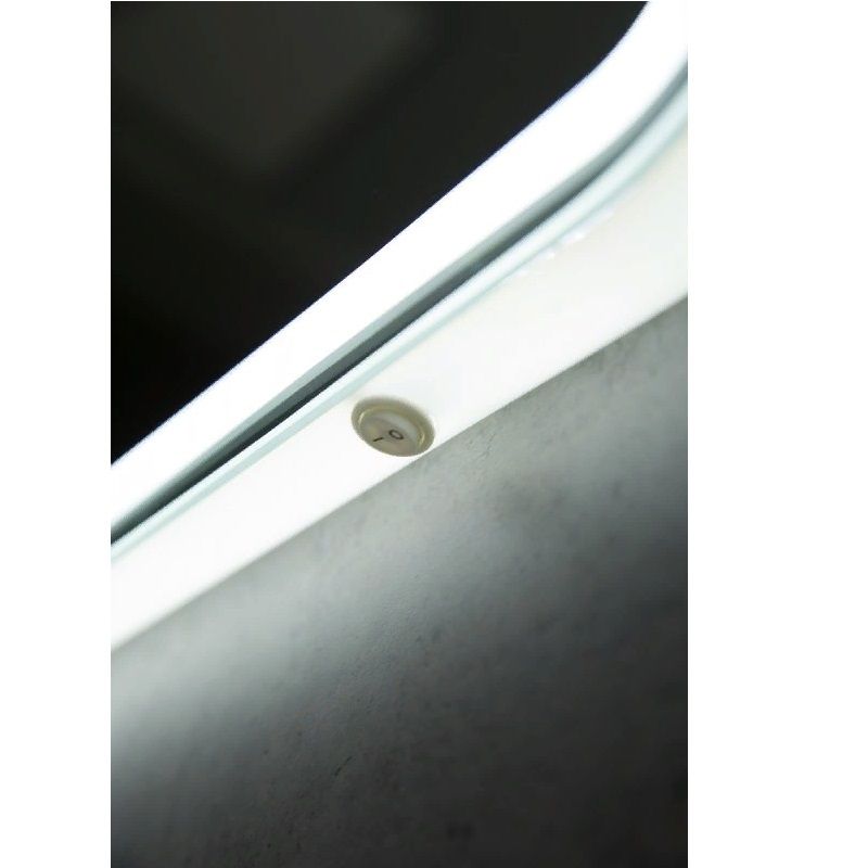 Зеркало BelBagno SPC-GRT 80 с кнопочным выключателем с подсветкой Зеркало BelBagno SPC-GRT 80 с кнопочным выключателем с подсветкой