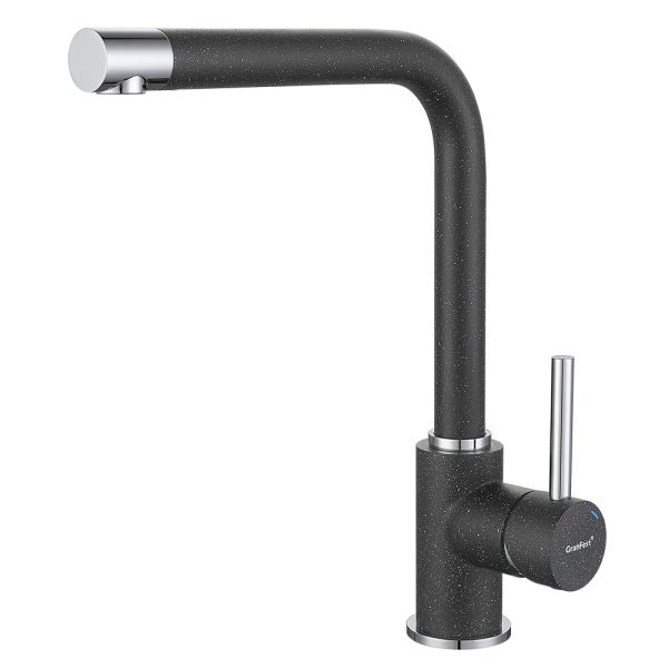 Смеситель для кухни GranFest 3651, графит