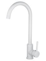 Смеситель для кухни WONZON & WOGHAND, Белый матовый (WW-A21102-MW)