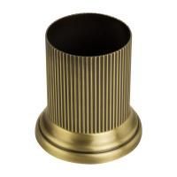 FORTUNA Держатель настольный средний для стекла стакана, дозатора жидкого мыла, бронза