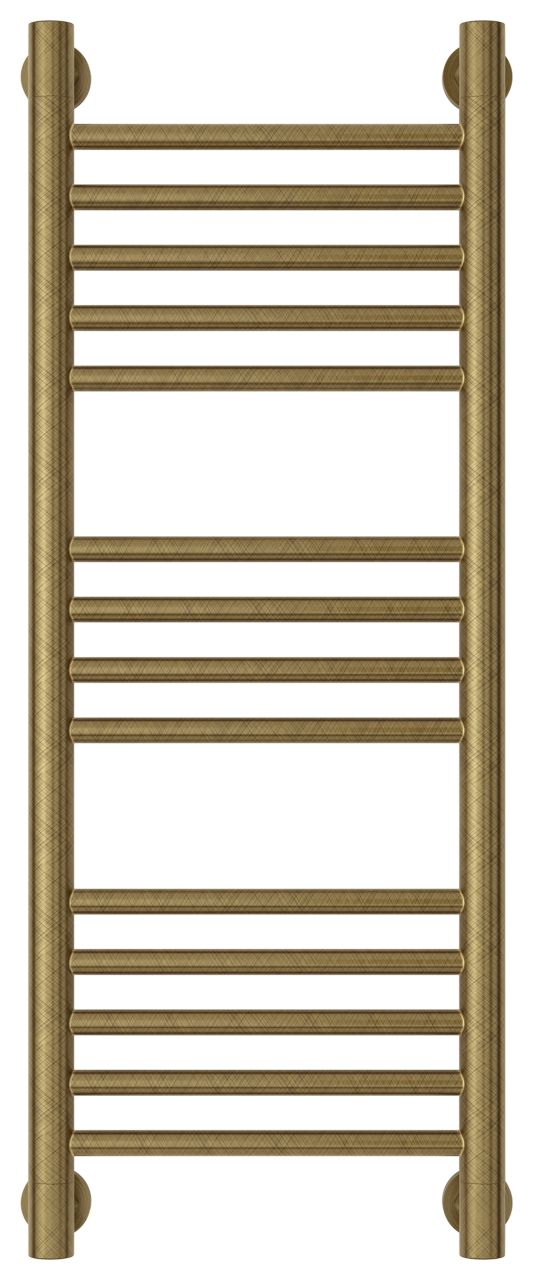 Полотенцесушитель водяной "Богема+" прямая 800х300 (Состаренная БРОНЗА)