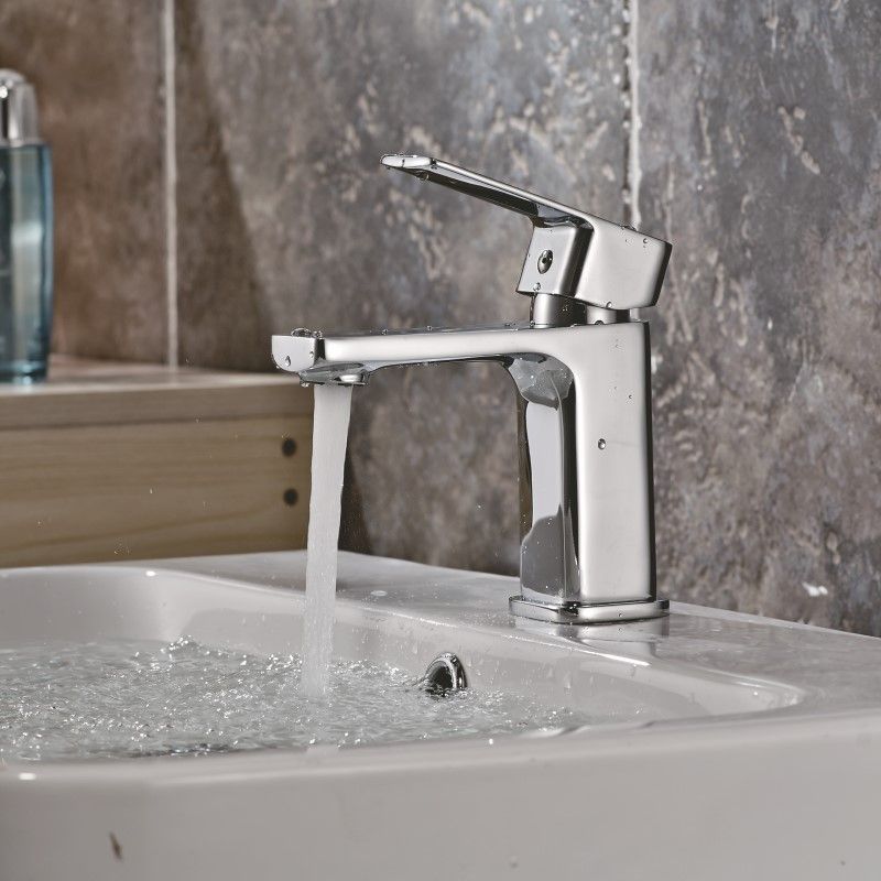 Смеситель для раковины Cron CN10129, хром