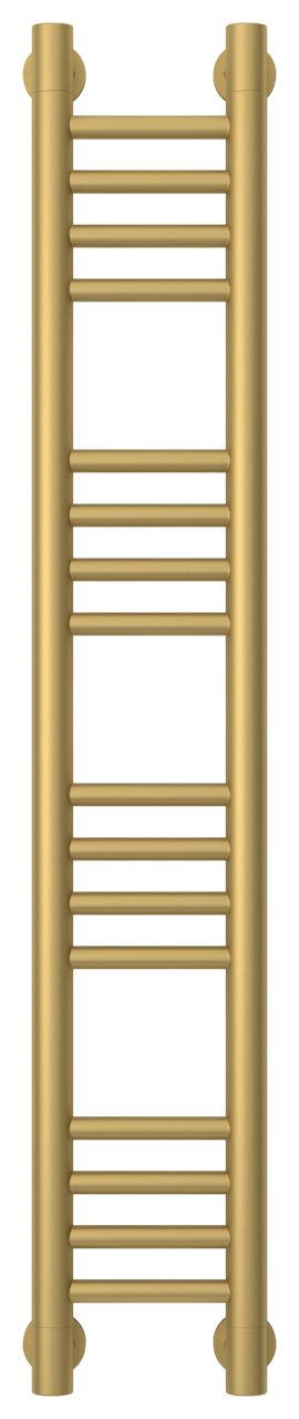 Полотенцесушитель водяной "Богема+" прямая 1000х150 (Матовое ЗОЛОТО)