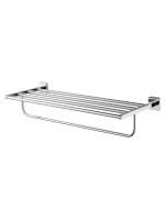 Полотенцедержатель с полкой WONZON & WOGHAND STILL, Хром (WW-6681)