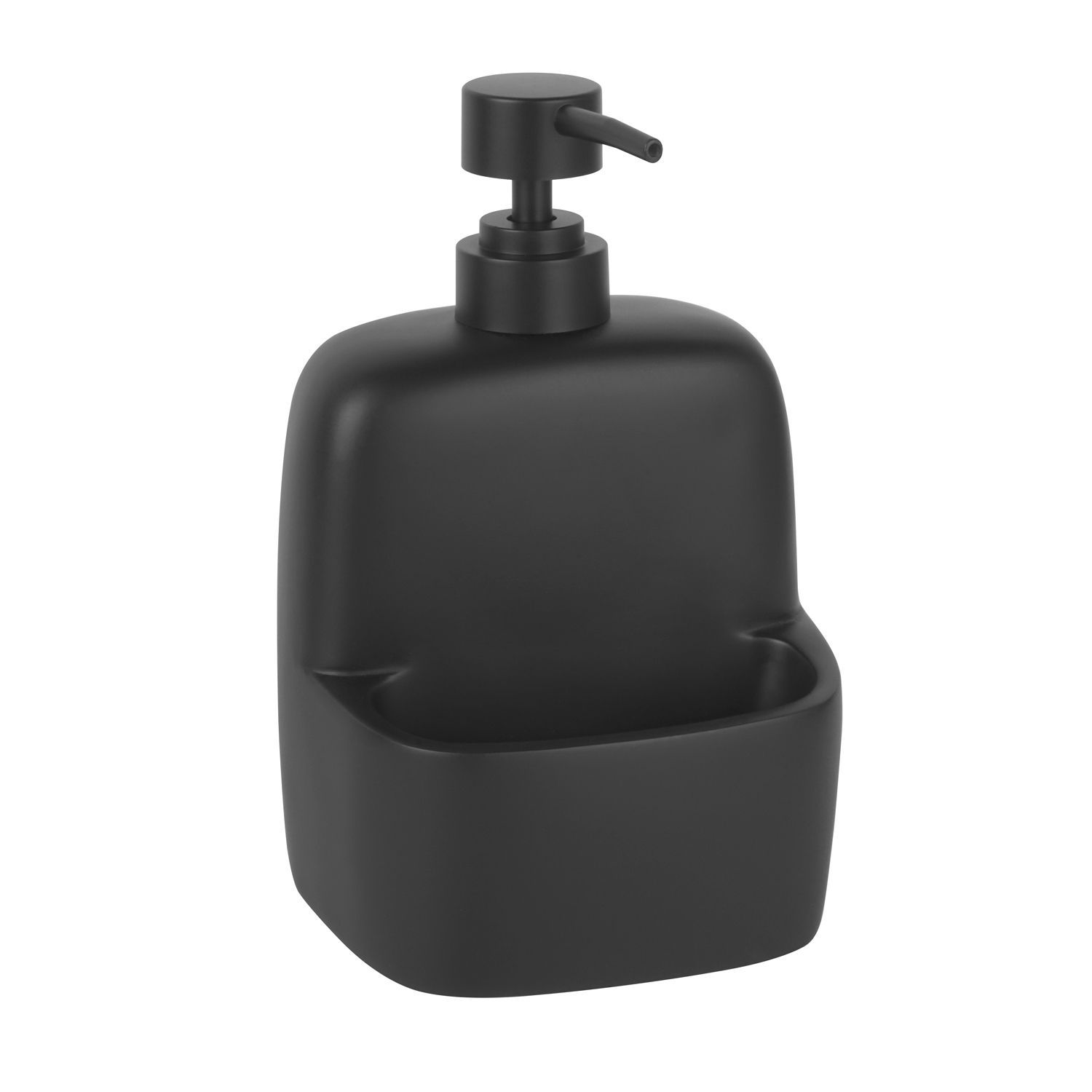 K-8499BLACK Дозатор с емкостью для губки K-8499BLACK Дозатор с емкостью для губки