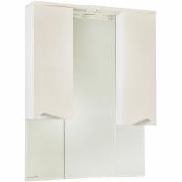 Зеркало со шкафом Bellezza Эйфория 100 4619117180077 с подсветкой Бежевое