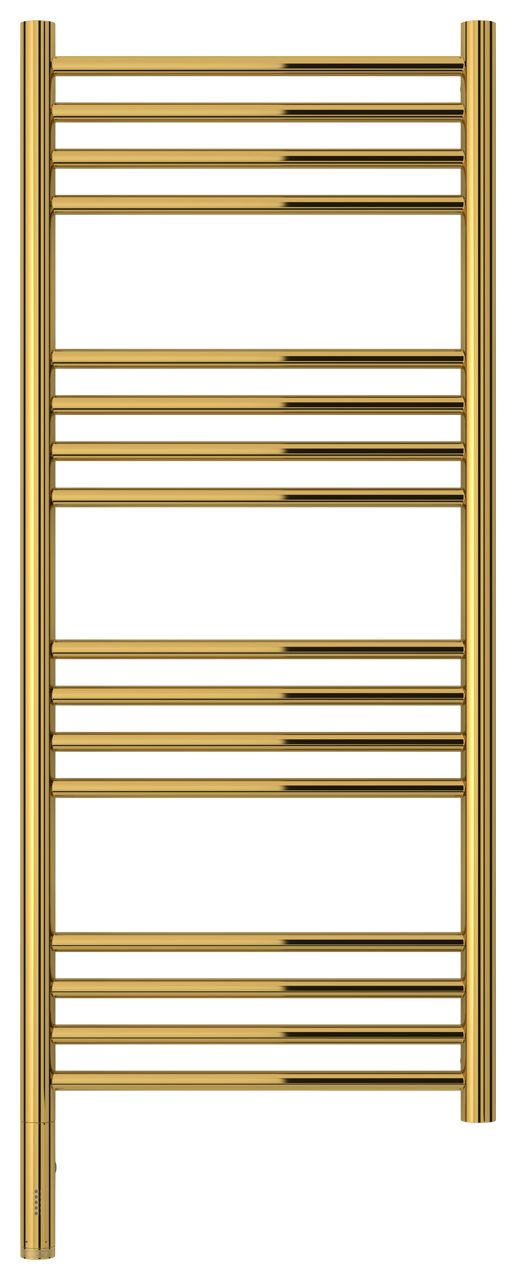 Полотенцесушитель электрический "БОГЕМА 3.0" прямая 1000х400 / МЭМ левый (Золото)