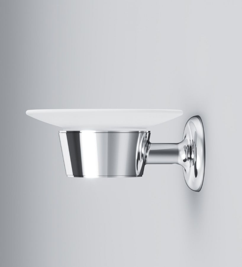 A8034200 Like, Стеклянная мыльница с настенным держателем A8034200 Like, Стеклянная мыльница с настенным держателем