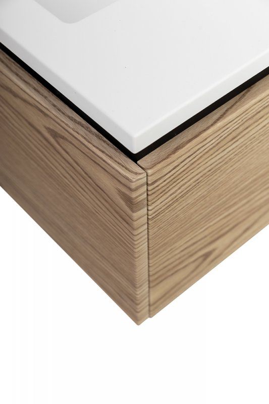 SLIDER База под раковину подвесная с одним выкатным ящиком, Bianco Opaco, 796x476x300, SLIDER-800-1C-SO-BO, артикул SLIDER-800-1C-SO-BO