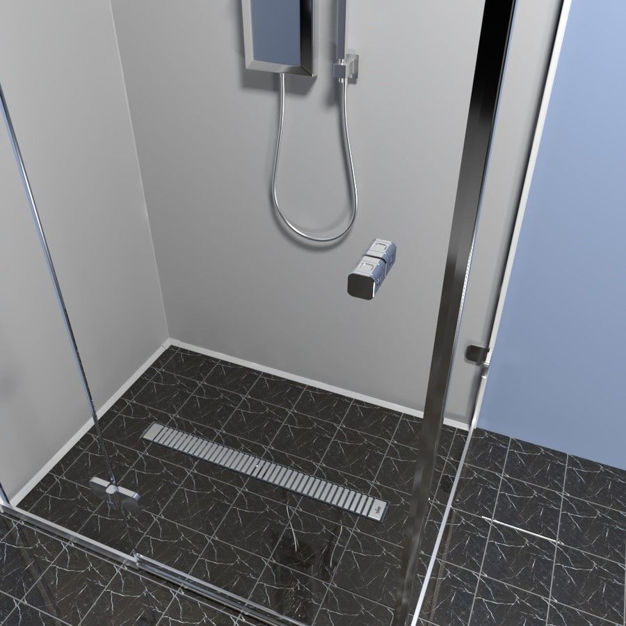 Душевой лоток TIMO Drain Protect DP20700-LG20700, сатин