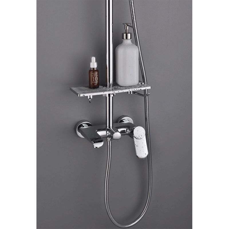 Душевая система Orans OLS-7551 Серебристый хром