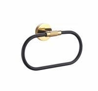 Кольцо для полотенец WONZON & WOGHAND MAJESTIC, Черный/Золото (WW-9213) Кольцо для полотенец WONZON & WOGHAND MAJESTIC, Черный/Золото (WW-9213)