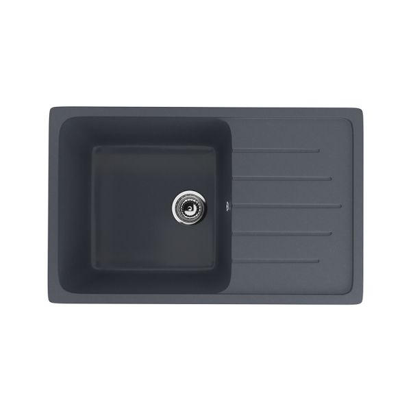 Кухонная мойка Ulgran U-400-343, антрацит