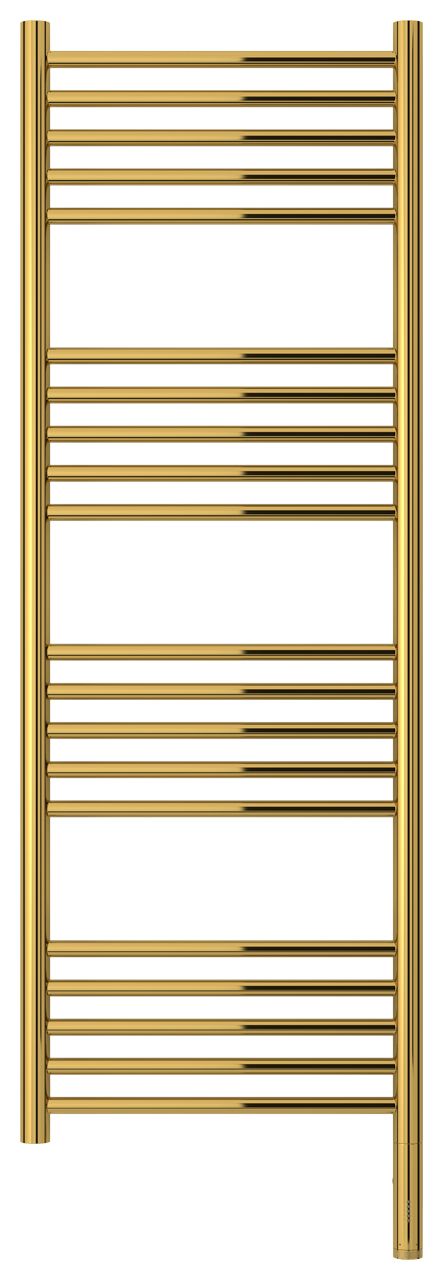 Полотенцесушитель электрический "БОГЕМА 3.0" прямая 1200х400 / МЭМ правый (Золото)
