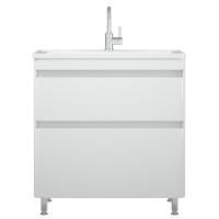 Тумба напольная "Алабама 80 Z2", белая, Adel 80