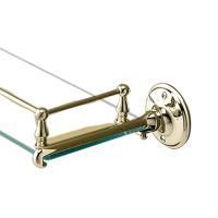 Devon&Devon Old Navy Полочка стеклянная, золото