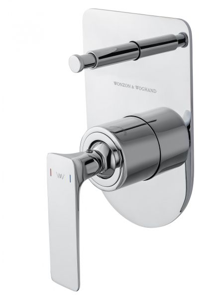 Смеситель для ванны встраиваемый WONZON & WOGHAND SHARK, Хром (WW-483700-CR)