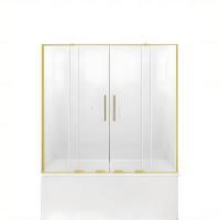 Шторка для ванны NEW TRENDY SMART LIGHT GOLD 140 см EXK-4312 (светлое золото)