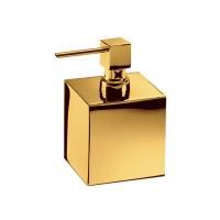 Decor Walther Cube DW 475 Дозатор для мыла, настольный, цвет: золото матовое Decor Walther Cube DW 475 Дозатор для мыла, настольный, цвет: золото матовое