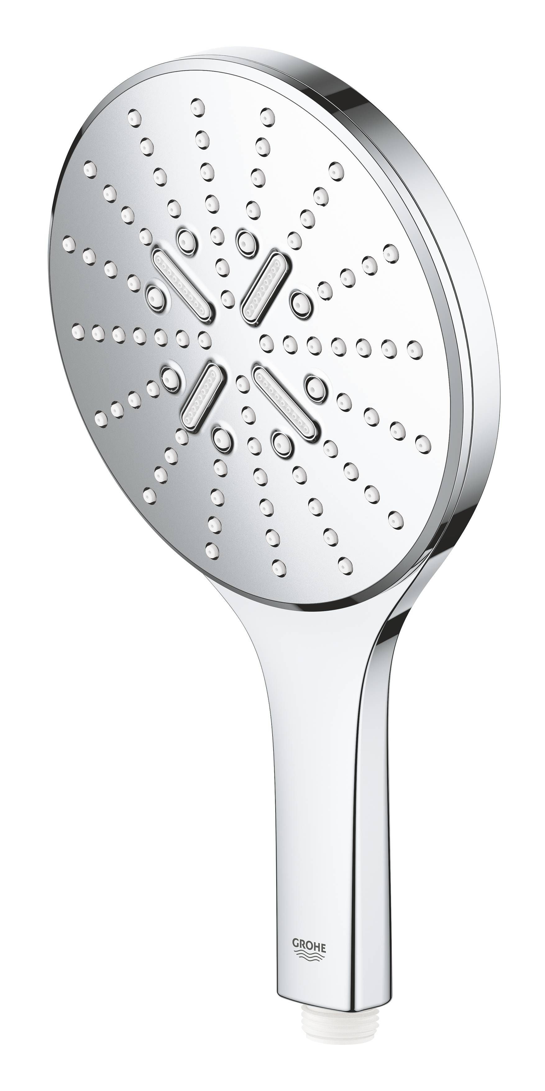 Ручной душ GROHE Rainshower SmartActive 150, 3 вида струй, 9,5 л/мин, хром (26590000)
