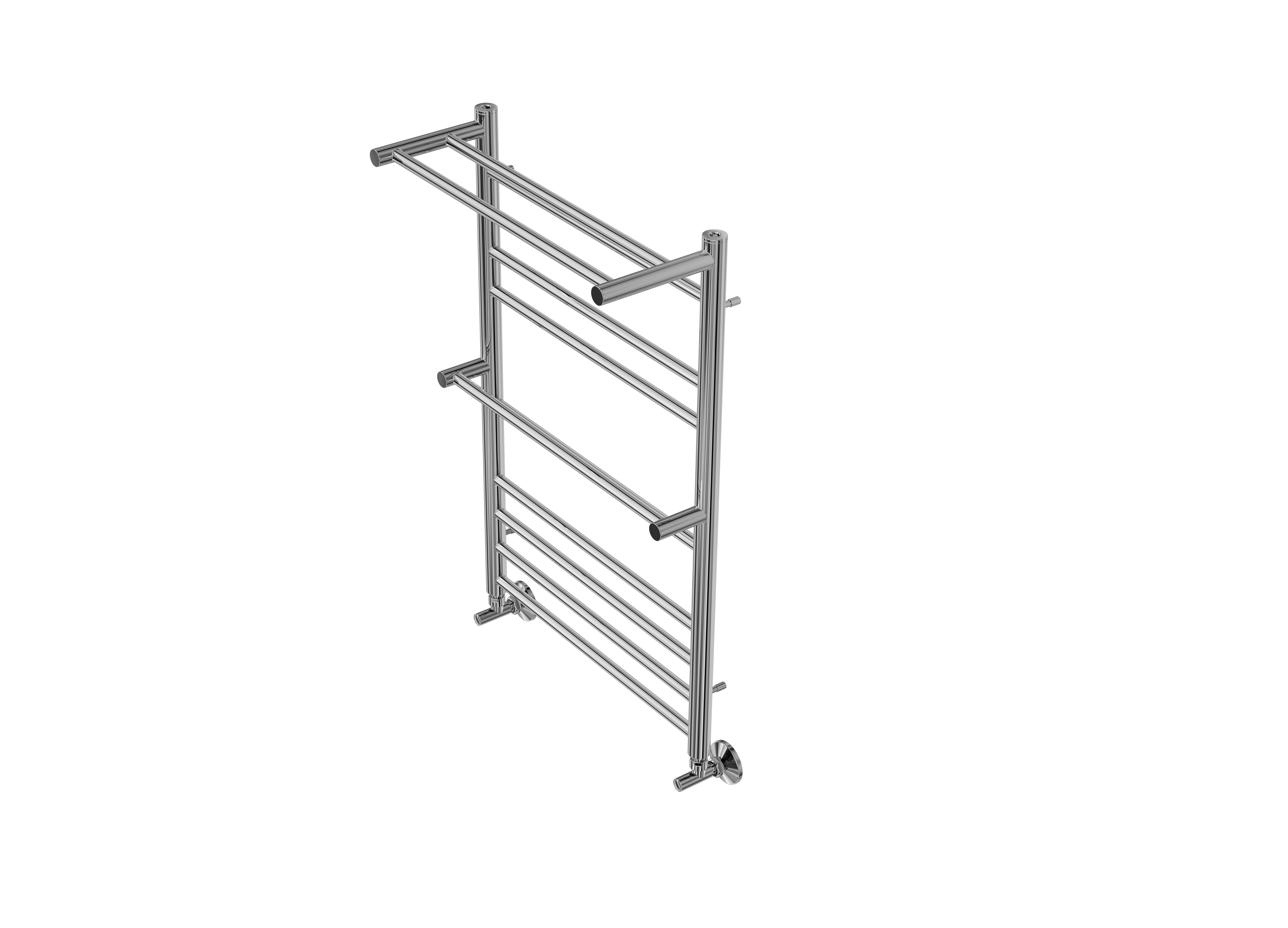 Полотенцесушитель водяной Aquatek (Акватек) Альфа П10 500х800 мм, с полкой, подключение нижнее/диагональное, сверхпрочная пищевая нержавеющая сталь AISI 304L, гарантия 10 лет Полотенцесушитель водяной Aquatek (Акватек) Альфа П10 500х800 мм, с полкой, подключение нижнее/диагональное, сверхпрочная пищевая нержавеющая сталь AISI 304L, гарантия 10 лет