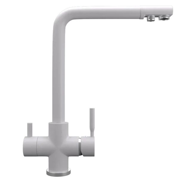 Смеситель для кухни Ulgran UQ-016-04, платина