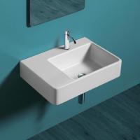SIMAS Top e lavabi d'arredo раковина накладная/подвесная 65х45 с 1  отв. под смеситель правая ,цвет белый