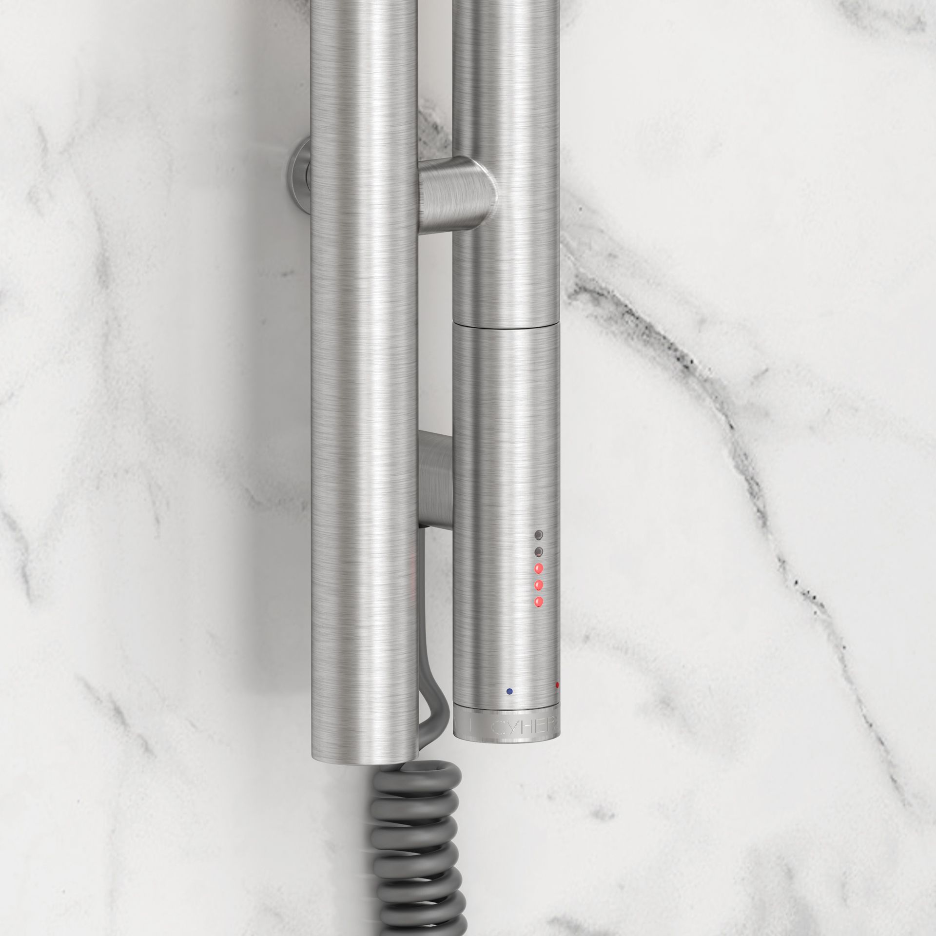 Полотенцесушитель электрический НЮАНС 3.0 1800 правый (Сатин)