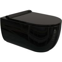 Унитаз биде Bien Vokha MDKA052N1VP1B9000 подвесной Черный глянец