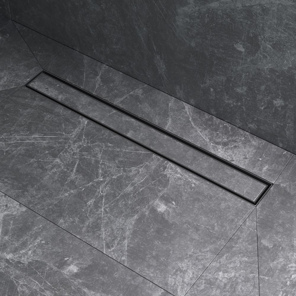 W01SC-U11-060-04BM MasterFlow Трап для душа линейный универс затвор Tile 60см цвет черн мат W01SC-U11-060-04BM MasterFlow Трап для душа линейный универс затвор Tile 60см цвет черн мат