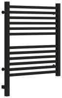 Полотенцесушитель электрический "МОДУС 3.0" 600х500 / МЭМ левый (Матовый чёрный)