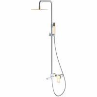 Стойка для душа Q ChromeGold_Комплект