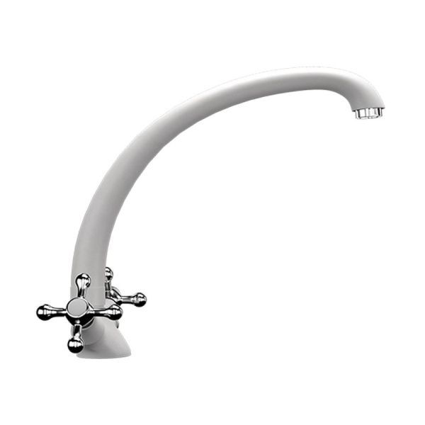 Смеситель для кухни Ulgran U-013-341, ультра-белый