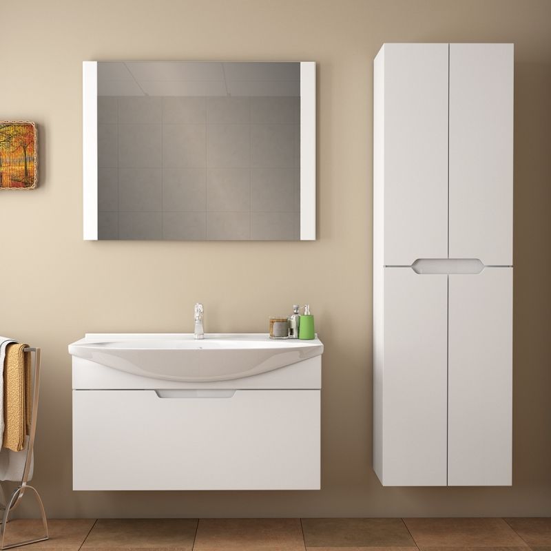 Тумба Laguna 85, белая